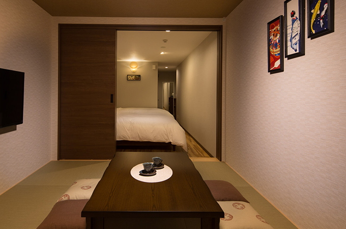 Suite with Tatami area & Balcony (30㎡) 