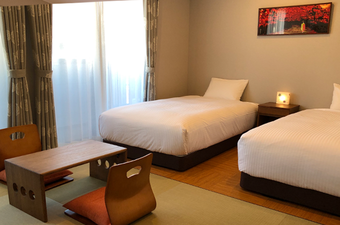 Twin Room with Sofa Bed & Balcony (20㎡)